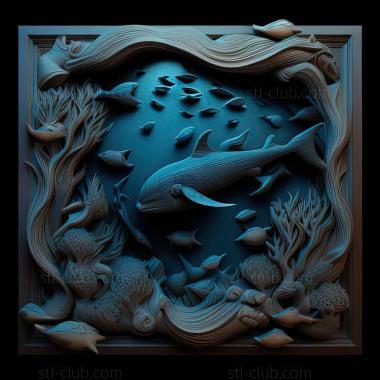 3D model deep sea (STL)